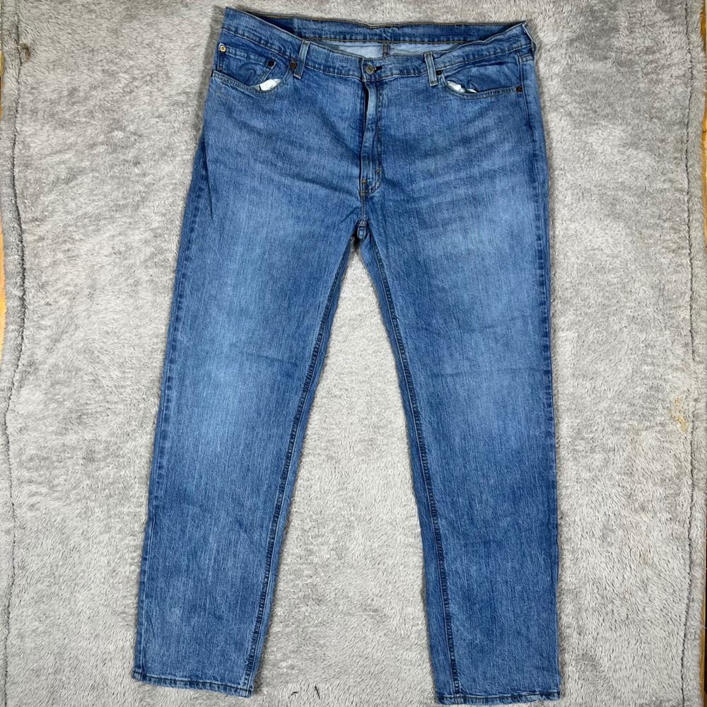 Levis 541 Athletic Taper‎ Mens Blue Jeans 40x32 Medium Wash Denim 18181-0667